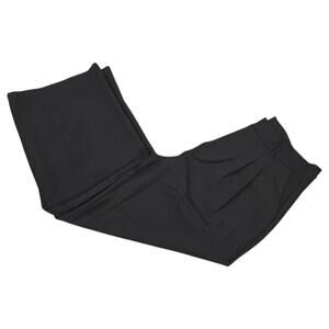 NiMin SZ 2XL NWT Black Pleated Wide Leg Classic Pants Trousers Work Professional